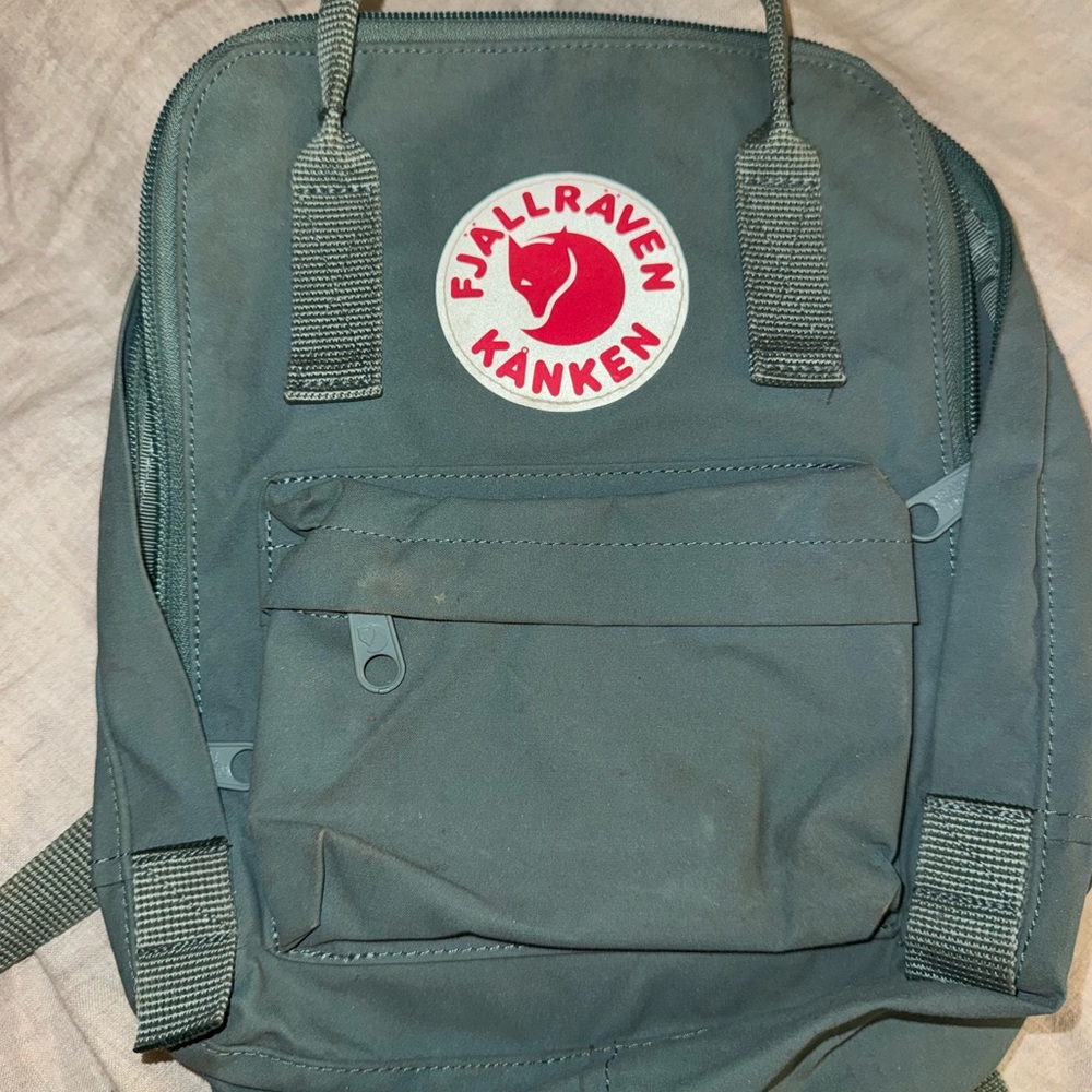 Fjallraven Blue Kånken Backpack Iconic Design